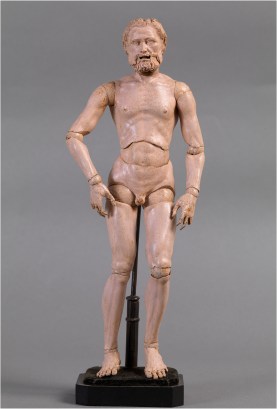 Alberto Durero (1471-1528), atrib. Maniquí articulado, c. 1525. Museo Nacional del Prado (Madrid)